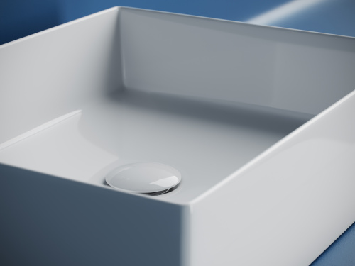 картинка Раковина-столешница Ceramica Nova цвет Белый Прямоугольная CN6069 от магазина Сантехстрой