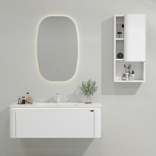 картинка Мебель B&W U925.SC900 боковой шкаф, цвет Р01, петли DTS (900x420х250) от магазина Сантехстрой