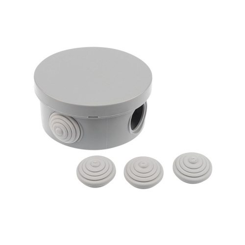 картинка Коробка распаячная ОУ,  D 85х40мм,  IP54 (УПр 85/40.1.3) REXANT от магазина Сантехстрой