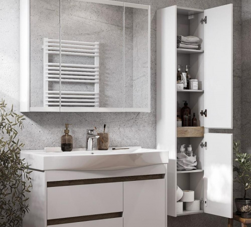 картинка Пенал AQUATON (Акватон) Нортон 34 1a249403nt01r Белый от магазина Сантехстрой