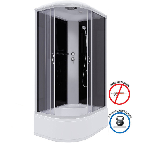 картинка Душевая кабина Niagara Classic NG-2510-14R 120x80 без гидромассажа от магазина Сантехстрой