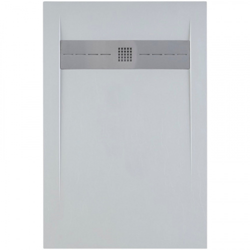 картинка Душевой поддон из искусственного камня Allen Brau Infinity 160x80 8.21006-21 Белый камень от магазина Сантехстрой
