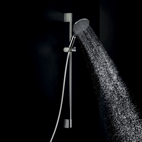 картинка Душевой комплект BOSSINI Apice с ручным душем, штангой, держателем и шлангом, хром (DA5059-N.030) от магазина Сантехстрой