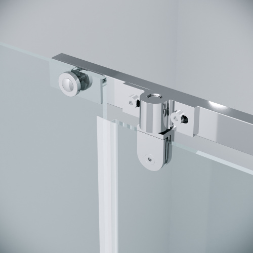 картинка Боковая стенка Grossman Pragma 200.K33.03.80.10.00 (80х195) хром,стекло прозрачное, 1 место от магазина Сантехстрой