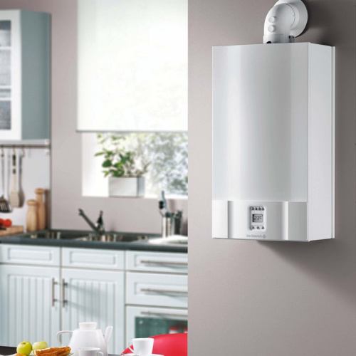 картинка Котел газовый настенный De Dietrich ZENA MS 24 FF одноконтурный закрытый 24 кВт от магазина Сантехстрой