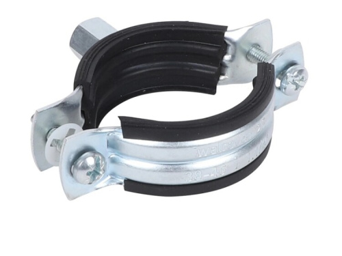 картинка Хомут оцинкованный, 2S, M8/10, 104-112 мм 4", с epdm от магазина Сантехстрой