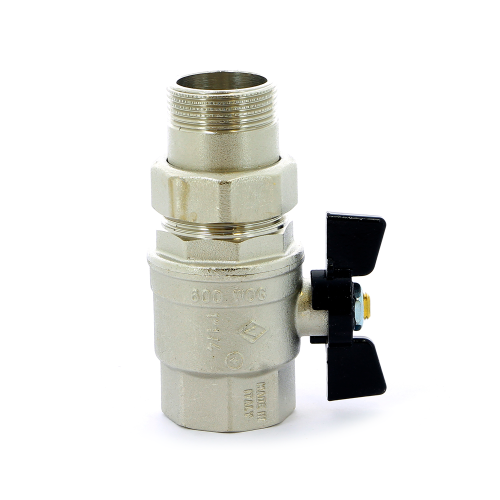 картинка Кран шаровой Bugatti OREGON НВ 1 1/4", 320, с разъемным соединением от магазина Сантехстрой