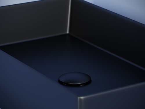 картинка Раковина-столешница Ceramica Nova цвет Черный Прямоугольная CN6070MB от магазина Сантехстрой