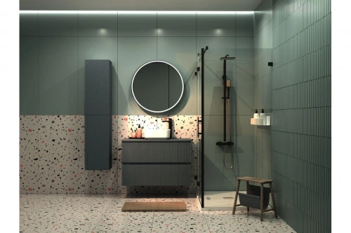 картинка Пенал Aquanet Джейн 35 цвет маренго 00313305 от магазина Сантехстрой