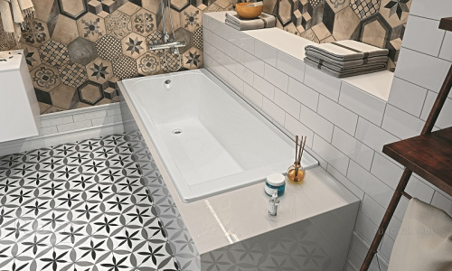 картинка Ванна акриловая Roca ELBA 150х75, прямоугольная от магазина Сантехстрой