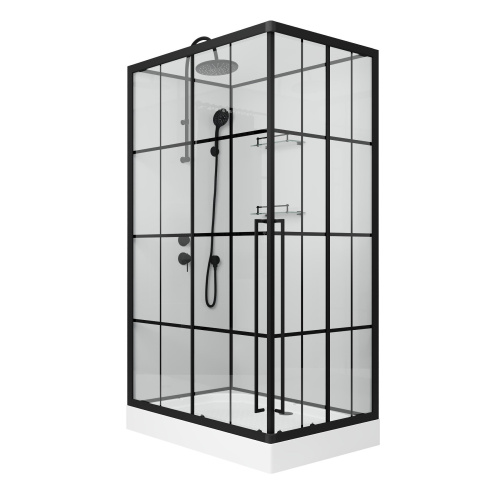 картинка Душ.каб. Niagara Standart ST100/80/15QL/KL/BKT (1000х800х2250) 3 места от магазина Сантехстрой