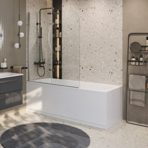 картинка Акриловая ванна пристенная CEZARES ECO-155-70-41-W37 от магазина Сантехстрой