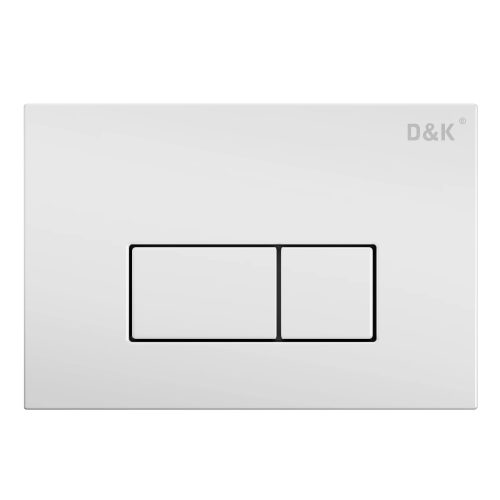 картинка Клавиша смыва D&K Rhein (арт.инсталл DI8050127);белый (DB1499016) от магазина Сантехстрой