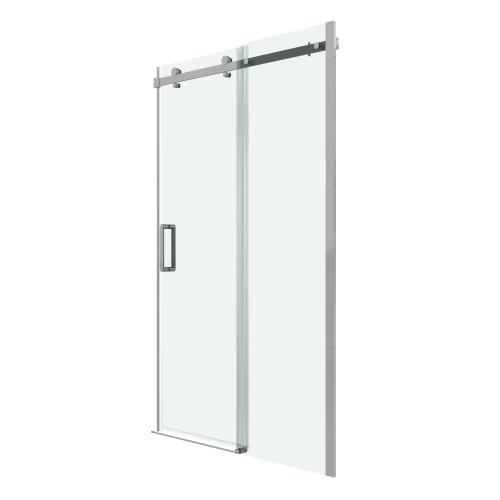 картинка Дверь в нишу 100.K33.04.120.10.00 Classic (120*195) хром, стекло прозрачное, 1 место от магазина Сантехстрой