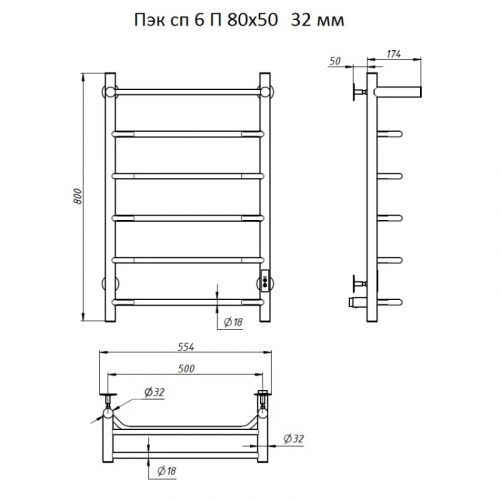 картинка Ванна акриловая Loranto Novaro La 1700х700, пристенная, каркас и фронтальная панель в комплекте, белый (CS00078488) от магазина Сантехстрой