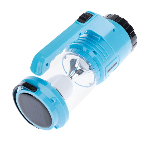 картинка Фонарь прожекторный,  двухрежимный,  с солнечной батареей,  индикатором зарядки и функцией Power bank REXANT от магазина Сантехстрой