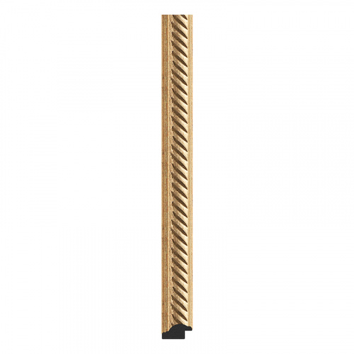 картинка Зеркало Evoform Definite 88х68 BY 0675 в багетной раме - Витое золото 28 мм от магазина Сантехстрой
