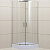 картинка Душевой уголок BelBagno Uno 100х100 UNO-195-R-2-100-C-Cr профиль Хром стекло прозрачное от магазина Сантехстрой