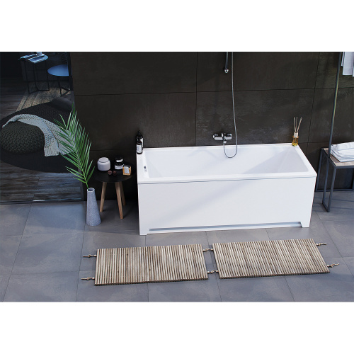 картинка Ванна акриловая Azario EMILIA 170х70 прямоугольная, пристенная (AV.0011270) от магазина Сантехстрой