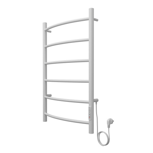 картинка Полотенцесушитель электрический AZARIO VERONA 500/800 6 секций, диммер справа, белый (AZ04858W) от магазина Сантехстрой