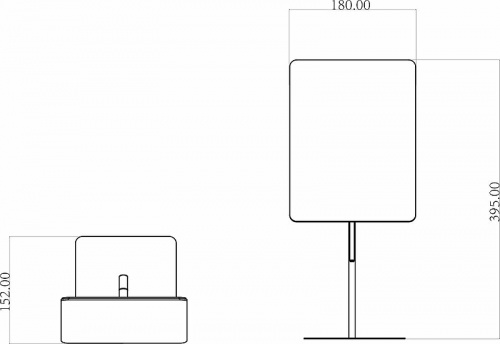 картинка Косметическое зеркало Boheme 507-G Золото от магазина Сантехстрой