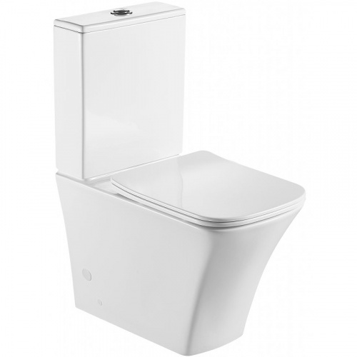 картинка Сиденье для унитаза BelBagno Marmi BB052SC Белое с Микролифтом от магазина Сантехстрой