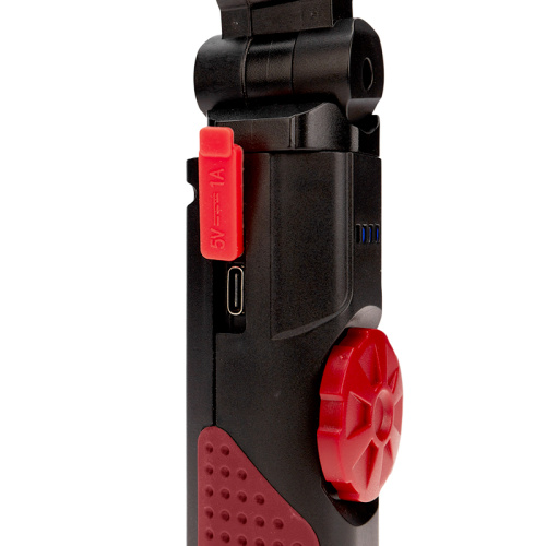 картинка Фонарь автомобильный с регулировкой яркости,  поворотным магнитом,  индикатором зарядки и встроенным аккумулятором,  USB кабель в комплекте REXANT от магазина Сантехстрой