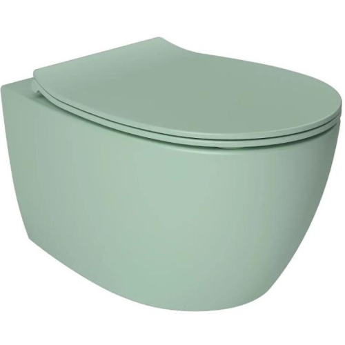 картинка Сиденье для унитаза Allen Brau Fantasy Smartfix, Soft-Close 4.11005.MT мятный от магазина Сантехстрой