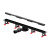 картинка W01SC-S11-080-05BM MasterFlow Трап для душа линейный универс затвор Slim line 80см цвет черн мат от магазина Сантехстрой