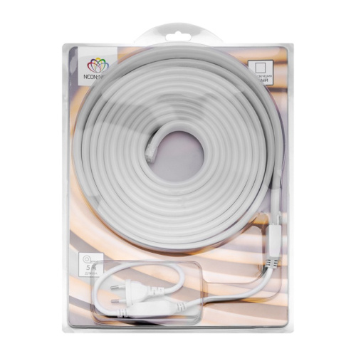 картинка Гибкий неон LED SMD 8х16 мм,  односторонний,  белый,  120 LED/м,  5 м от магазина Сантехстрой