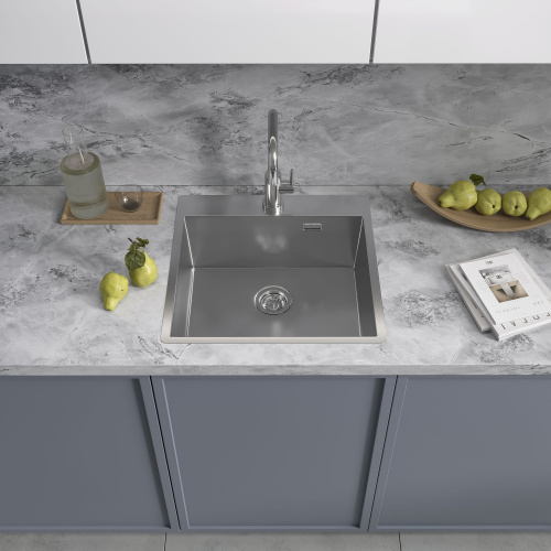 картинка Кухонная мойка Reflexion Iseo RX2250SS полированная сталь от магазина Сантехстрой