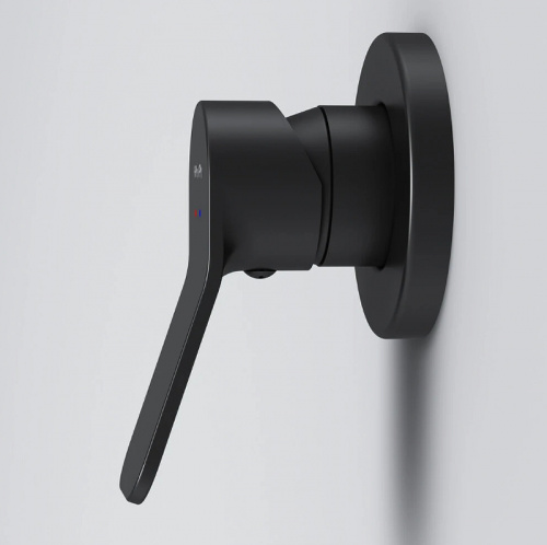 фото f85a65022 x-joy, cмеситель д/душа монтируемый в стену, черный, шт.