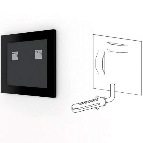 картинка Зеркало Evoform Definite 60х60 BY 0613 в багетной раме - Красная бронза 37 мм от магазина Сантехстрой