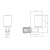 картинка Gessi Emporio accessories Стакан настенный, сатинированное стекло, цвет: Finox Brushed Nickel от магазина Сантехстрой