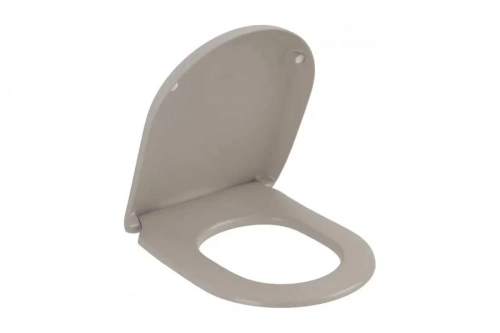картинка Крышка-сиденье для унитаза Villeroy & Boch Antao цвет Almond 8M67 S1 AM 00337431 от магазина Сантехстрой