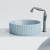 картинка CN6057ML Умывальник чаша накладная круглая (цвет Голубой Матовый) Element 360*360*115мм от магазина Сантехстрой