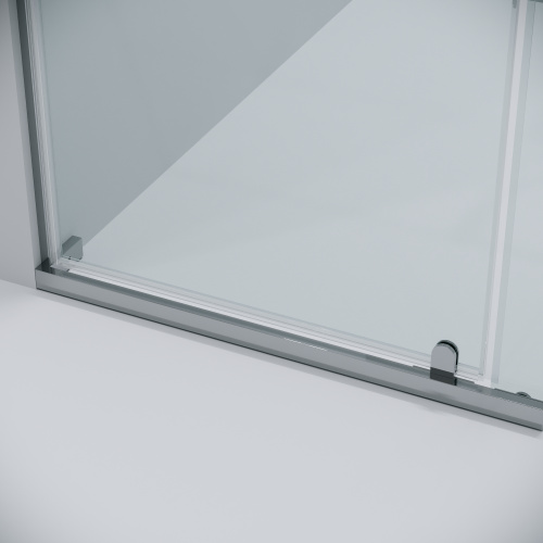 картинка Душевое ограждение Grossman Pragma 100.K33.03.120.10.00-200.K33.03.80.10.00 (120х80х195) распашная,хром,стекло прозрачное,2 места от магазина Сантехстрой