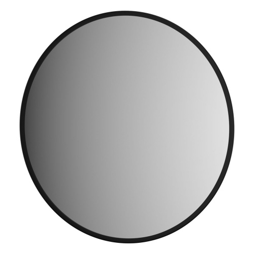 картинка Зеркало с окантовкой (Ø50 cm) (Черный цвет) (EVOFORM) от магазина Сантехстрой