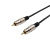 картинка Шнур Стерео 3,5мм - 2 RCA,  1,5м (GOLD-металл) REXANT от магазина Сантехстрой