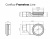 картинка Душевой лоток Pestan Confluo Frameless Line 300 13701259 с двухсторонней решеткой Черный матовый / полая под плитку от магазина Сантехстрой