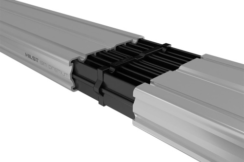 картинка HILST Соединитель алюминиевой лаги HILST Slim 60х20 (упак. 10шт) от магазина Сантехстрой