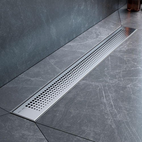 картинка W02SC-P11-070-01SB PrimeFlow Трап для душа линейный универс затвор Cut Gradient 70см цвет сталь мат от магазина Сантехстрой