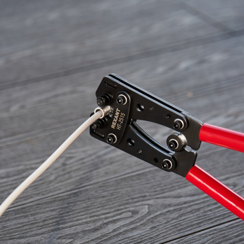 картинка Кримпер HT-2515 для обжима силовых наконечников и гильз 6, 10, 16, 25, 35, 50 мм² REXANT от магазина Сантехстрой