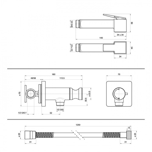 картинка Клавиша двойного смыва Jacob Delafon белая (E29026-01R) от магазина Сантехстрой