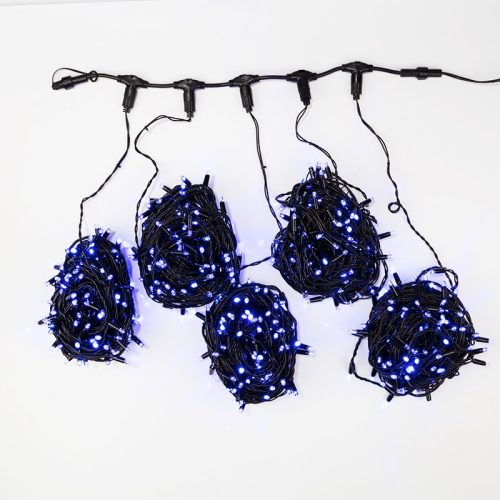 картинка Гирлянда LED ClipLight 24V,  5 нитей по 20 метров,  цвет диодов Синий от магазина Сантехстрой