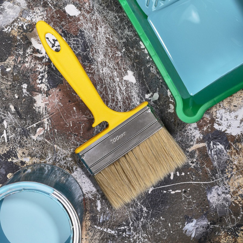 картинка Кисть плоская «Эмали» 100х12 мм REXANT от магазина Сантехстрой