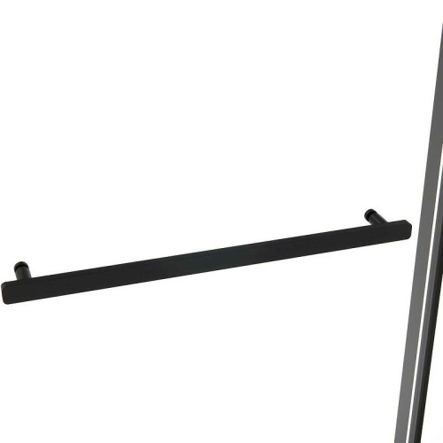 картинка Душевой уголок Vincea Slim Soft 150x90 VSR-1SS9015CLB профиль Черный стекло прозрачное от магазина Сантехстрой