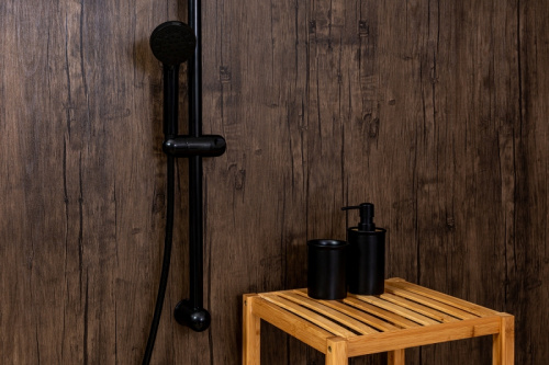 картинка Душевой гарнитур Orange OneLife OL11b Черный от магазина Сантехстрой