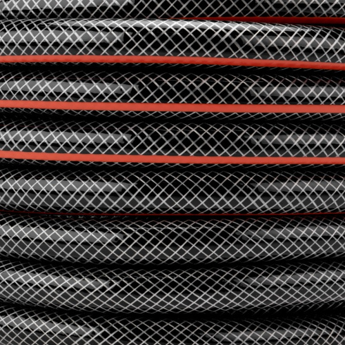 картинка Шланг поливочный ПВХ 3-х слойный армированный 3/4" 25м Стандарт ЧЕТЫРЕ СЕЗОНА от магазина Сантехстрой