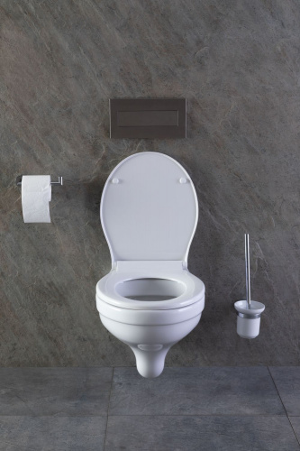 картинка Чаша подвесного унитаза Logan 1451-001-0129 белая от магазина Сантехстрой